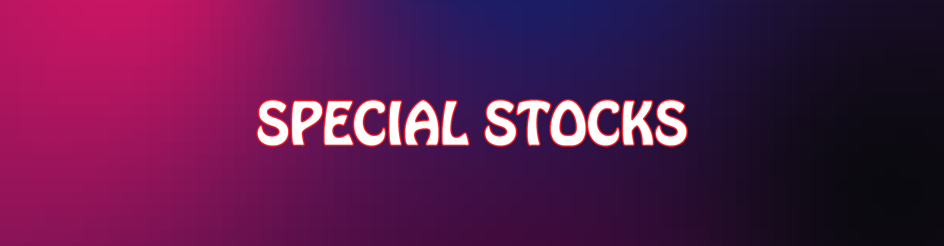 SPECIAL STOCKS 64 SCALE