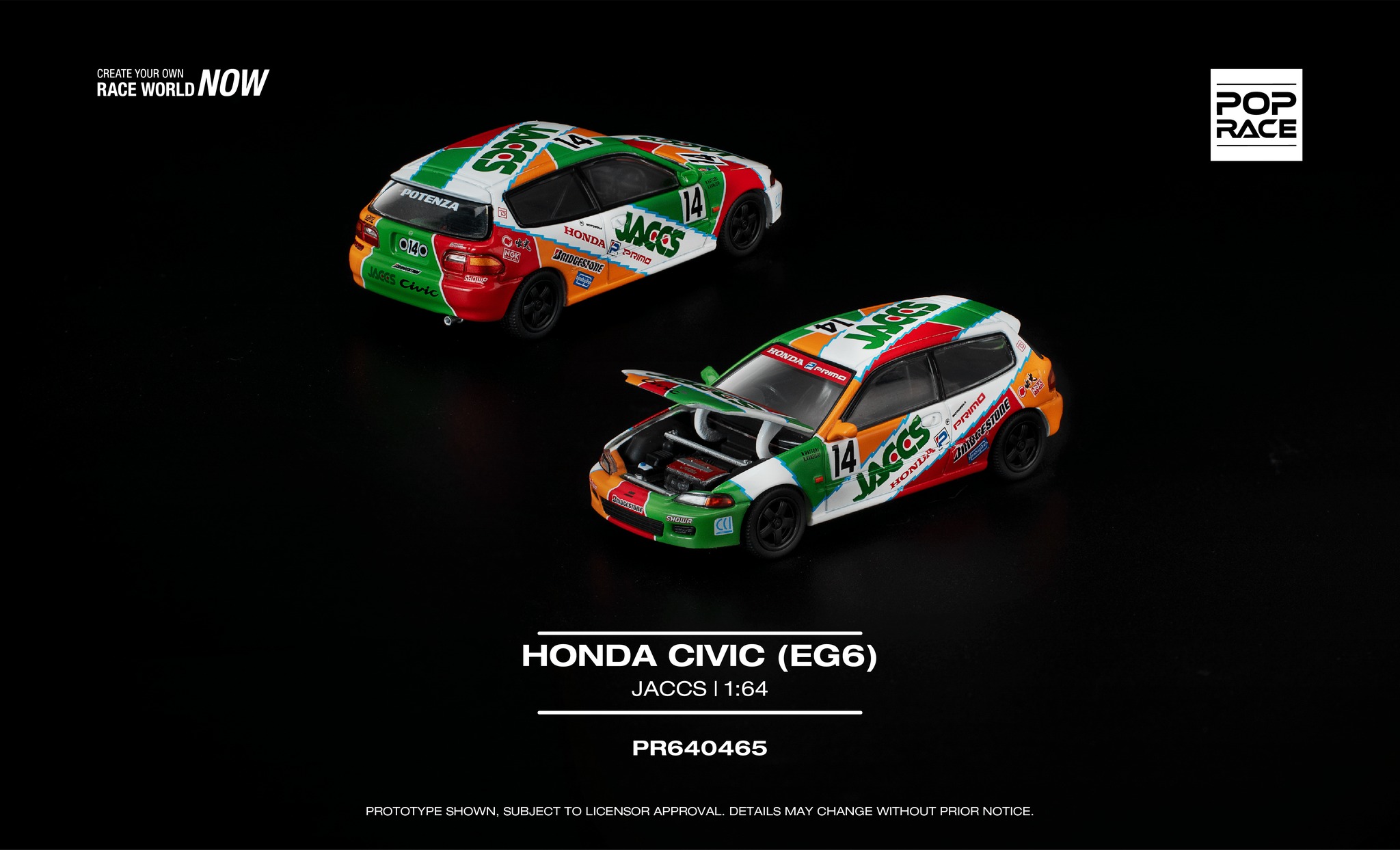 PREORDER HONDA CIVC EG6 JACCS 