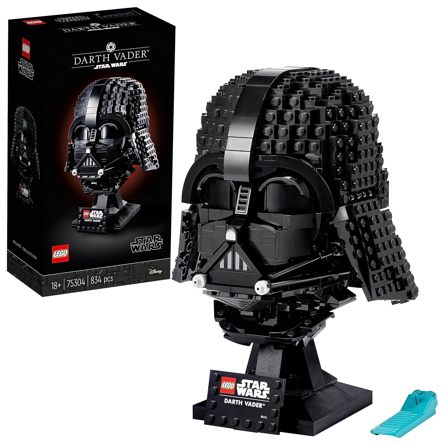 LEGO STAR WARS DARTH VADER HELMET COLLECTIBLE BUILDING KIT 