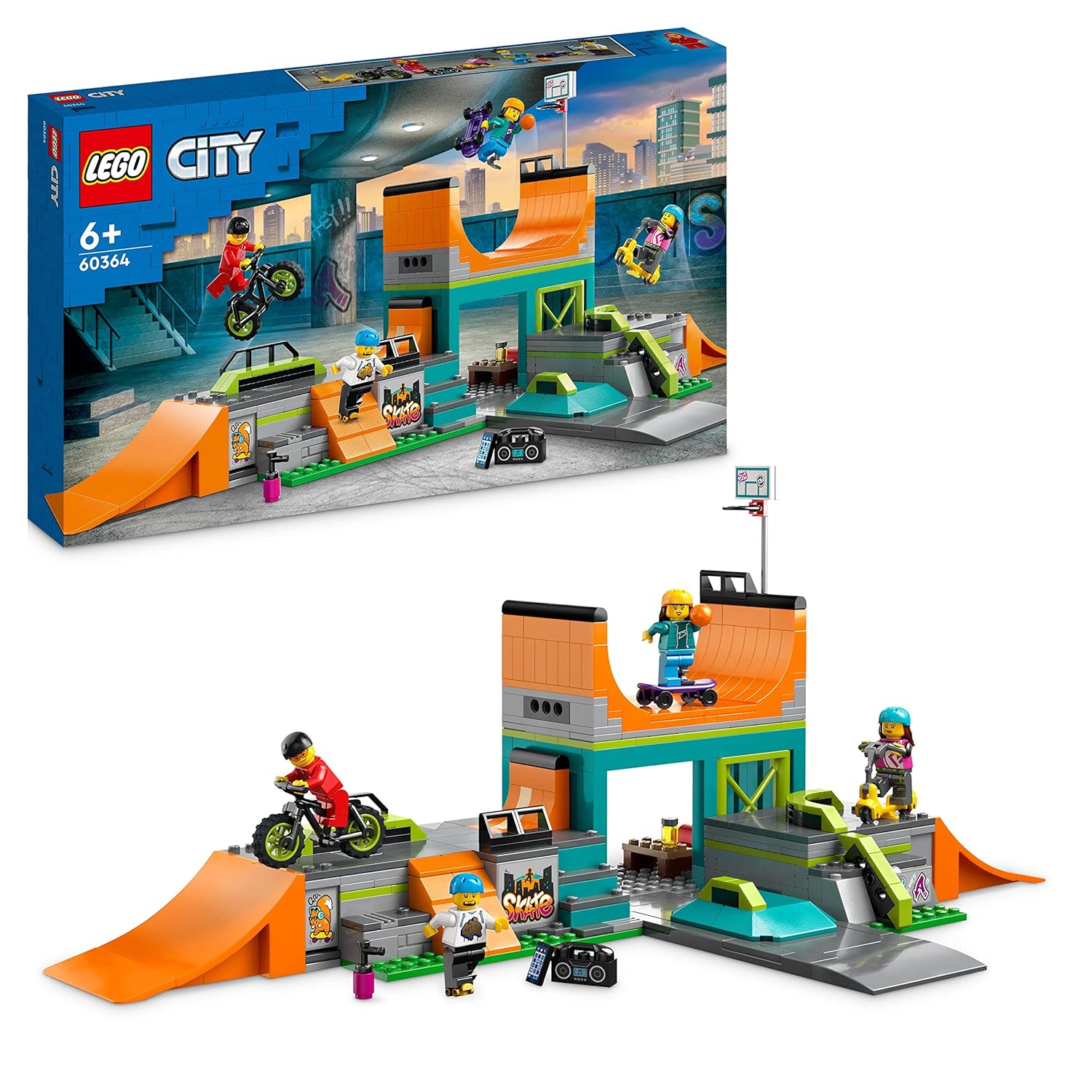 LEGO CITY STREET SKATE PARK 