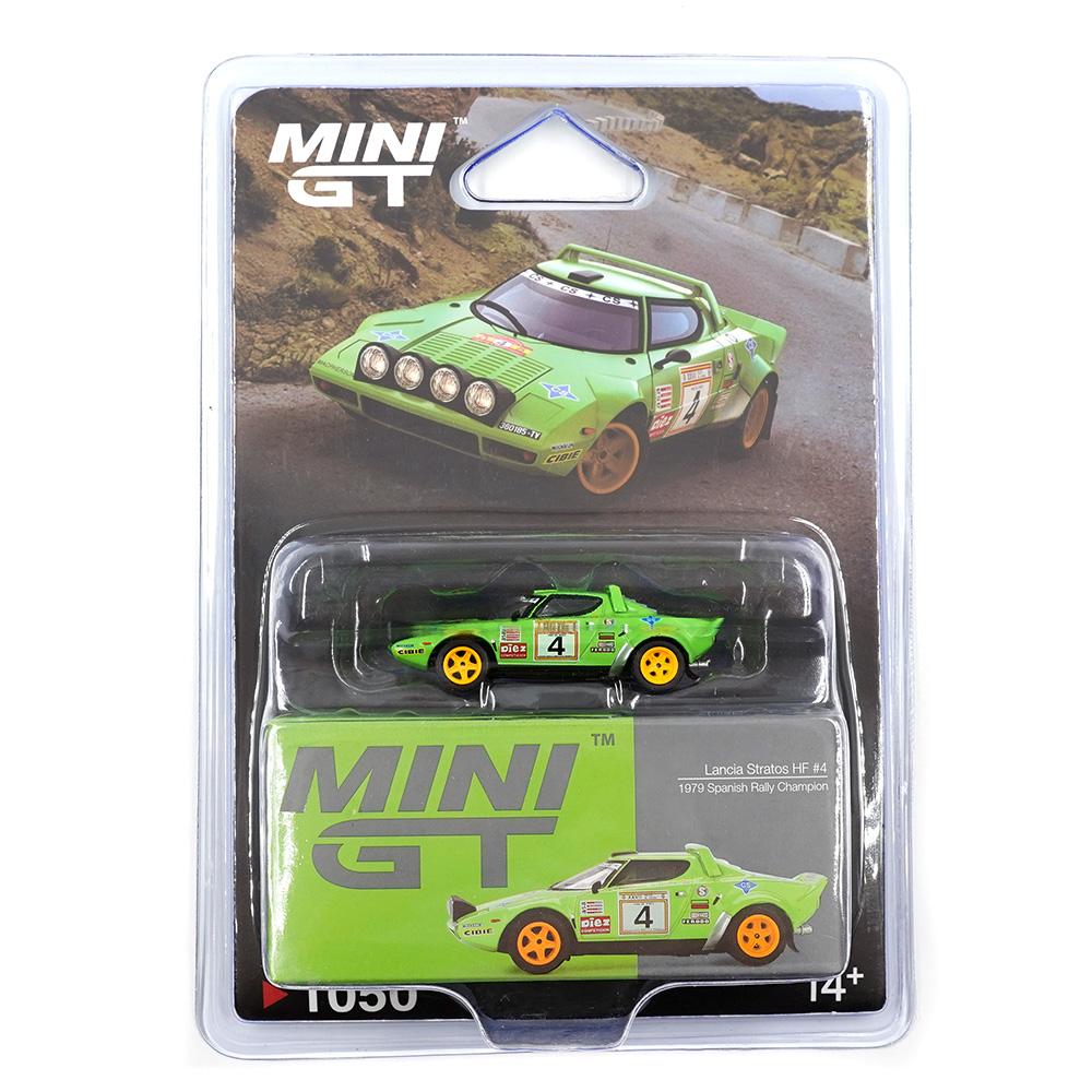 MINI GT LANCIA STRATOS HF 4 1979 SPANISH RALLY CHAMPION    