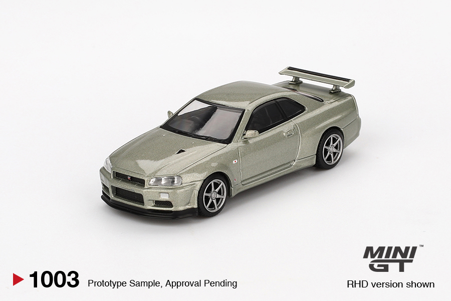 MINI GT NISSAN SKYLINE GTR R34 VSPEC II NÜR MILLENIUM JAD    