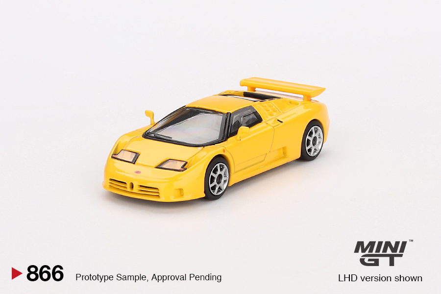 PREORDER NISSAN BUGATTI EB110 SUPER SPORT GIALLO BUGATTI