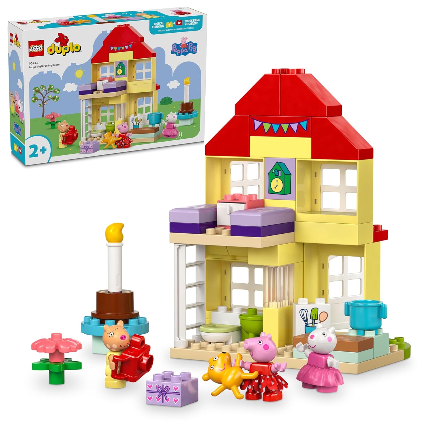 LEGO DUPLO PEPPA PIG BIRTHDAY HOUSE PLAYSET