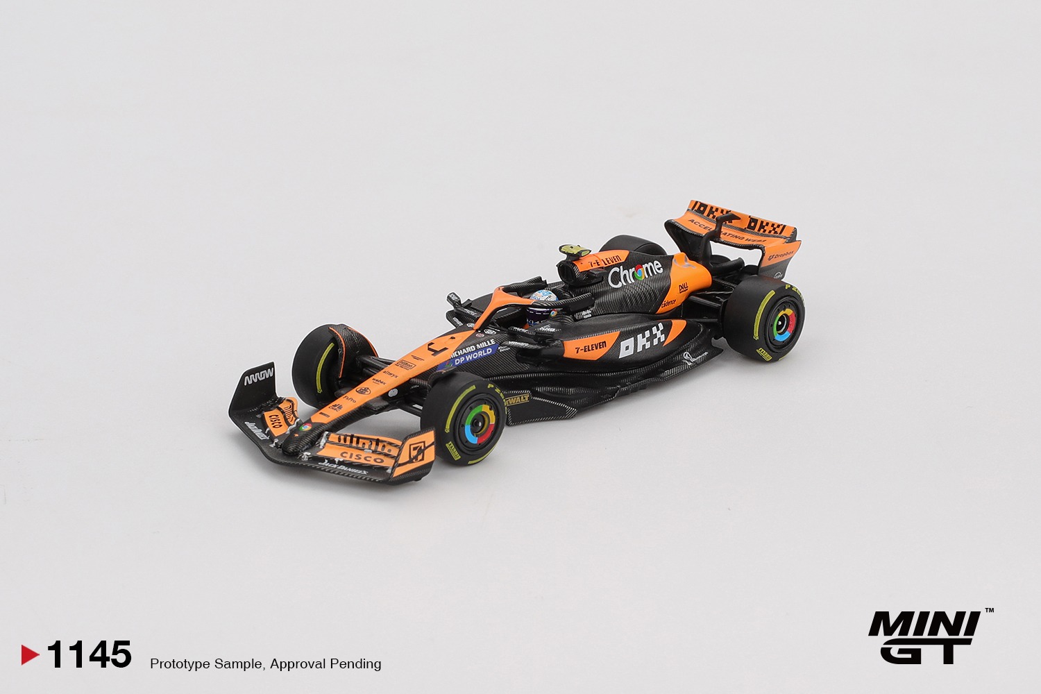 PREORDER MINI GT MCLAREN MCL38 4 LANDO NORRIS 2024 F1 2024 HUNGARIAN GP 2ND P