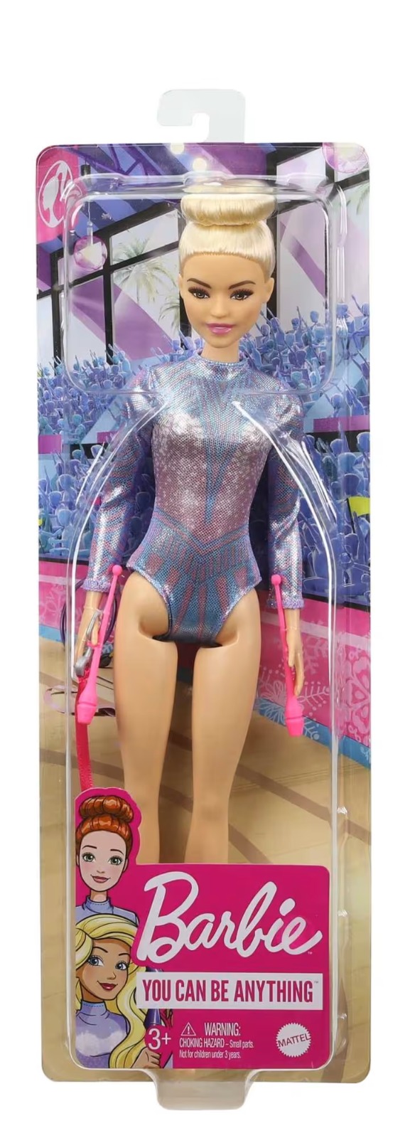 BARBIE RHYTHMIC GYMNAST BLONDE DOLL 