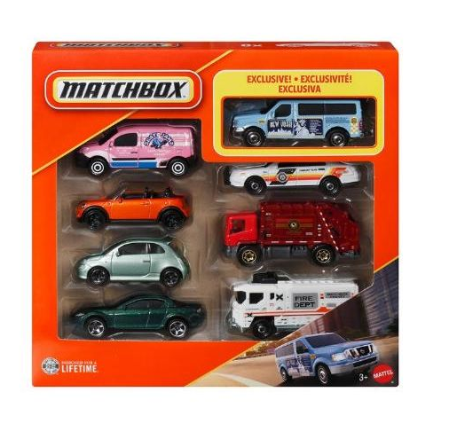 MATCHBOX 8 PACK ASSORTMENT JJP55