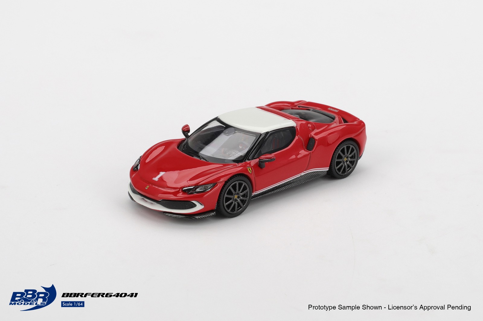 PREORDER FERRARI 296 GTB ASSETO FIORANO F2004 TRIBUTE LIVERY