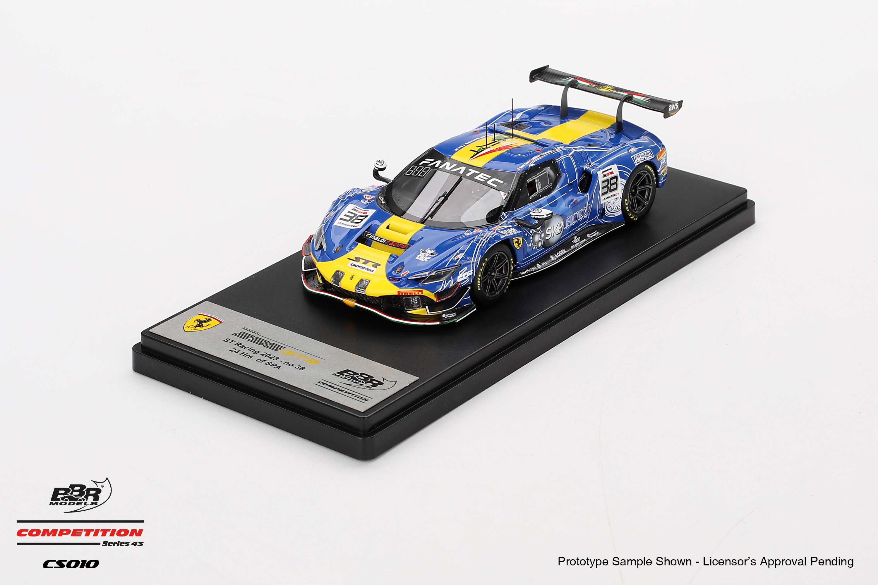 FERRARI 296 GT3 38  ST RACING 2023 24 HRS OF SPA