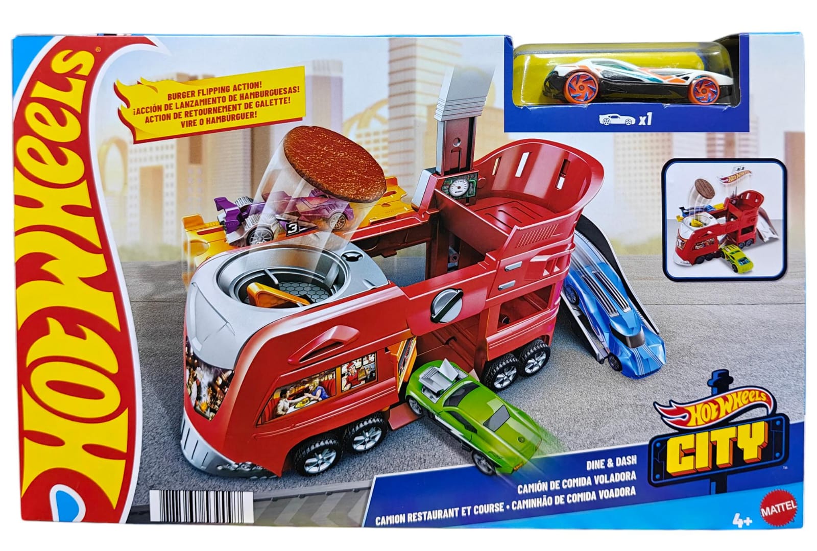 HOT WHEELS DINE AND DASH PLAYSET FJN39