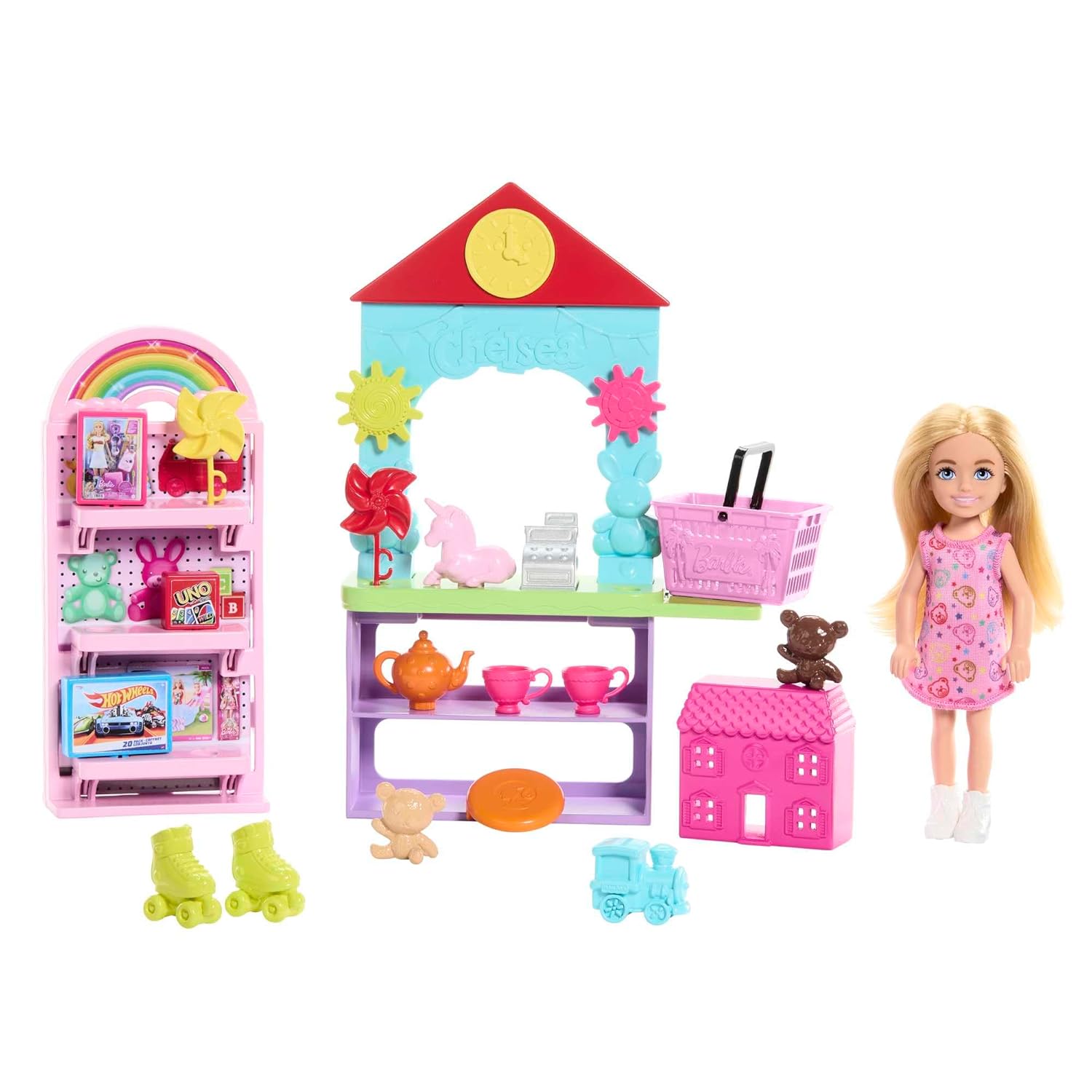 BARBIE IT TAKES TWO CAMPING PLAYSET WITH CHELSEA DOLL