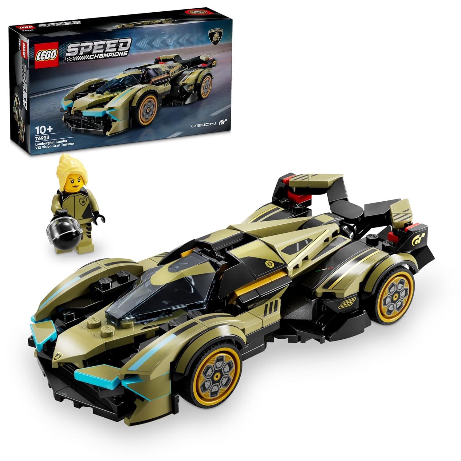 LELEGO SPEED CHAMPIONS LAMBORGHINI LAMBO V12 VISION GT SUPER CAR BUILD