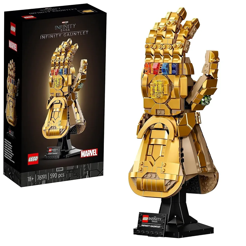 LEGO MARVEL INFINITY GAUNTLET BUILDING KIT 590 PCS MULTICOLOR