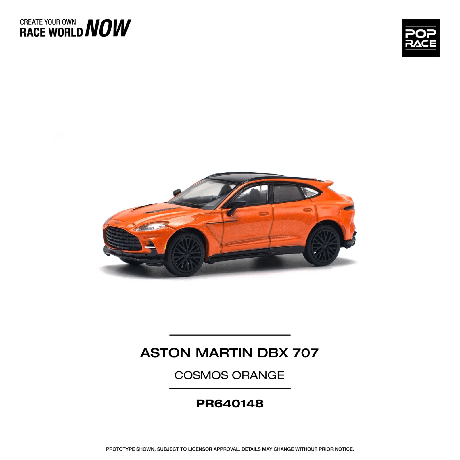ASTON MARTIN DBX 707 COSMOS ORANGE