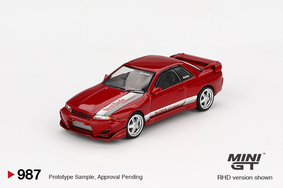 PREORDER MINI GT NISSAN SKYLINE GTR R32 VEILSIDE COMBAT CI GEM RED