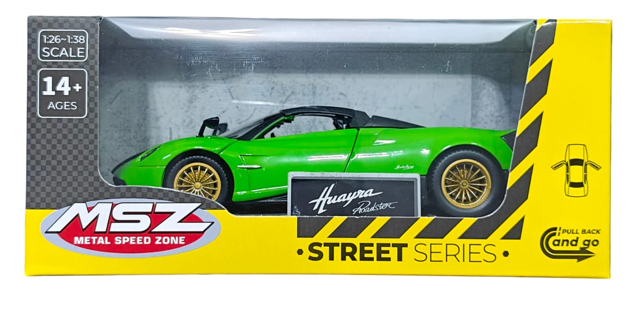 PAGANI HUAYRA ROADSTER GREEN