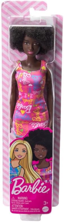 BARBIE SIGNATURE DRESS DOLL PINK