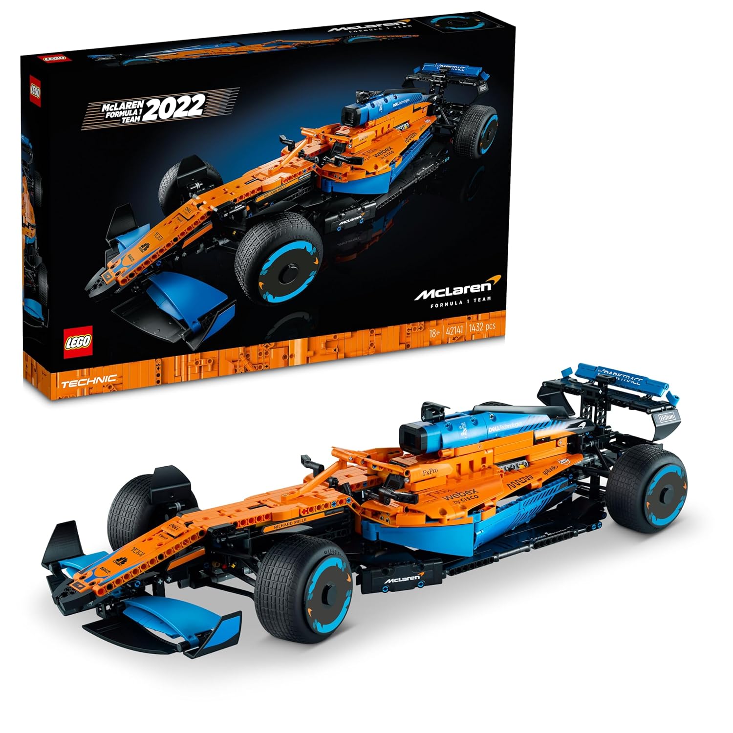 LEGO TECHNIC MCLAREN FORMULA 1 RACE CAR MODEL BUILDING KIT 