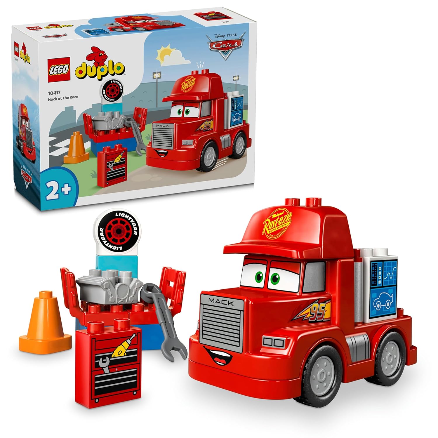 LEGO DUPLO DISNEY AND PIXAR’S CARS MACK AT THE RACE 10417