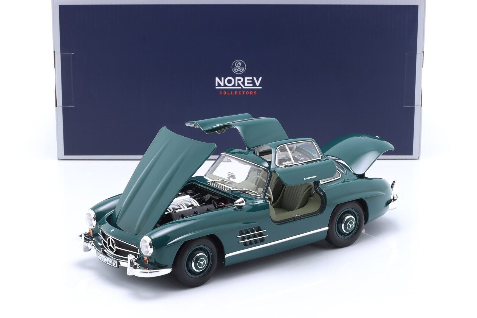 MERCEDES-BENZ 300 SL GULLWING 1954 DARK GREEN