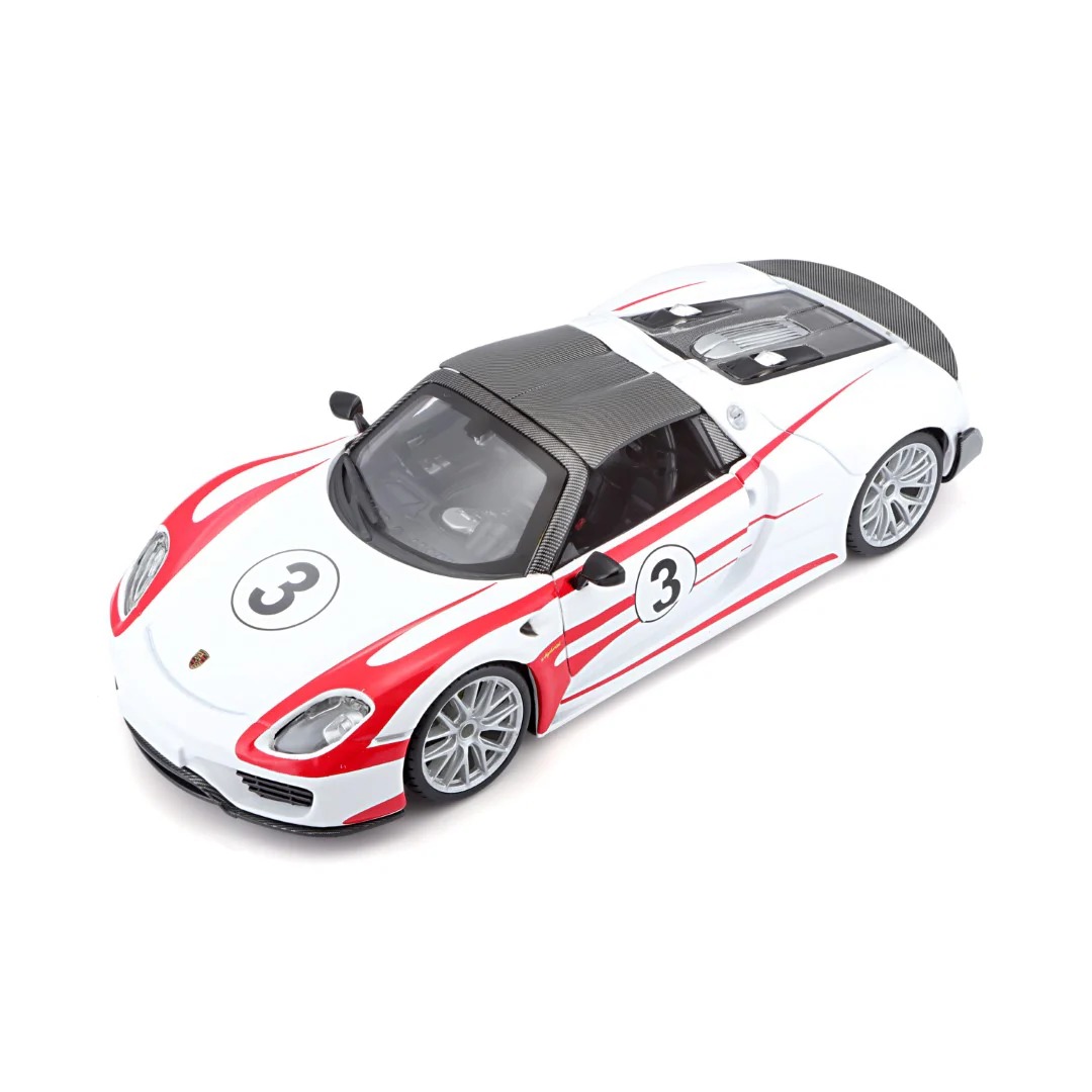 PORSCHE 918 WEISSACH WHITE