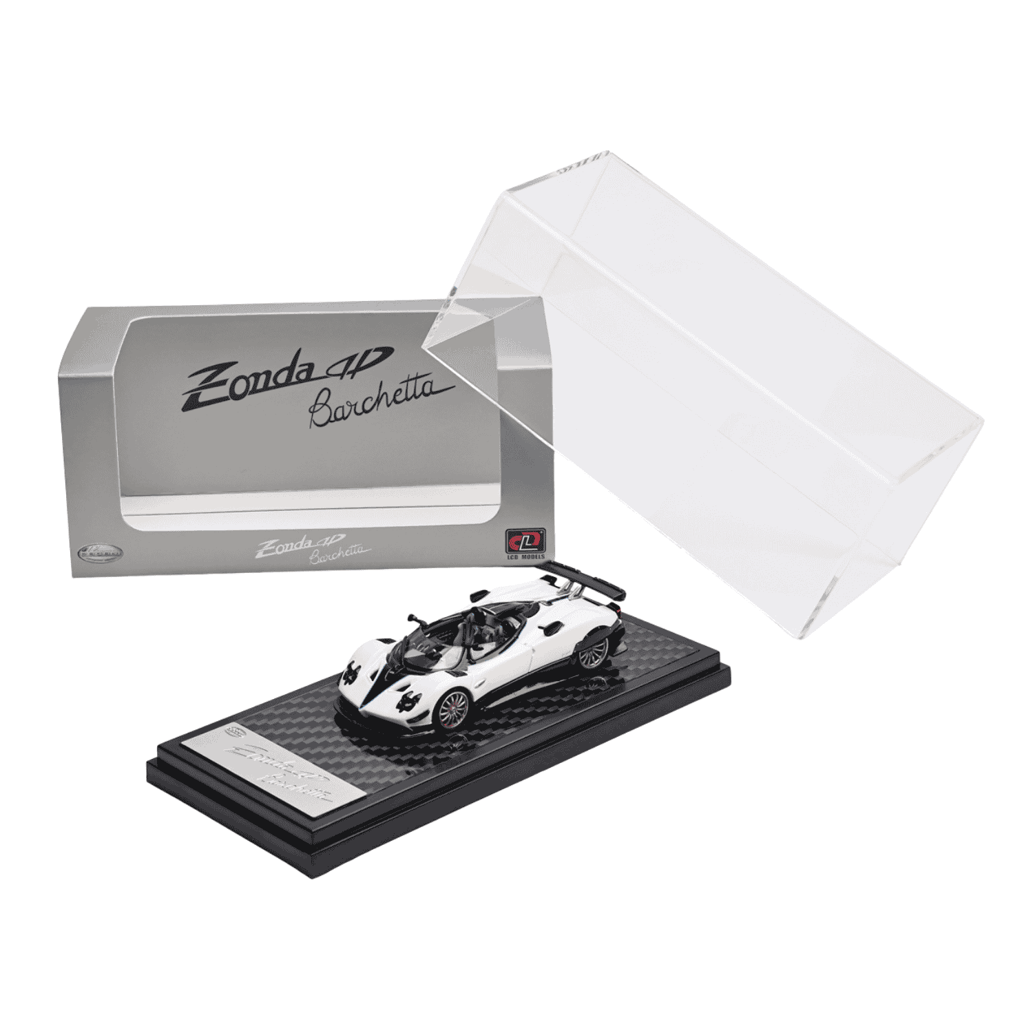 PAGANI ZONDA HP BARCHETTA WHITE 