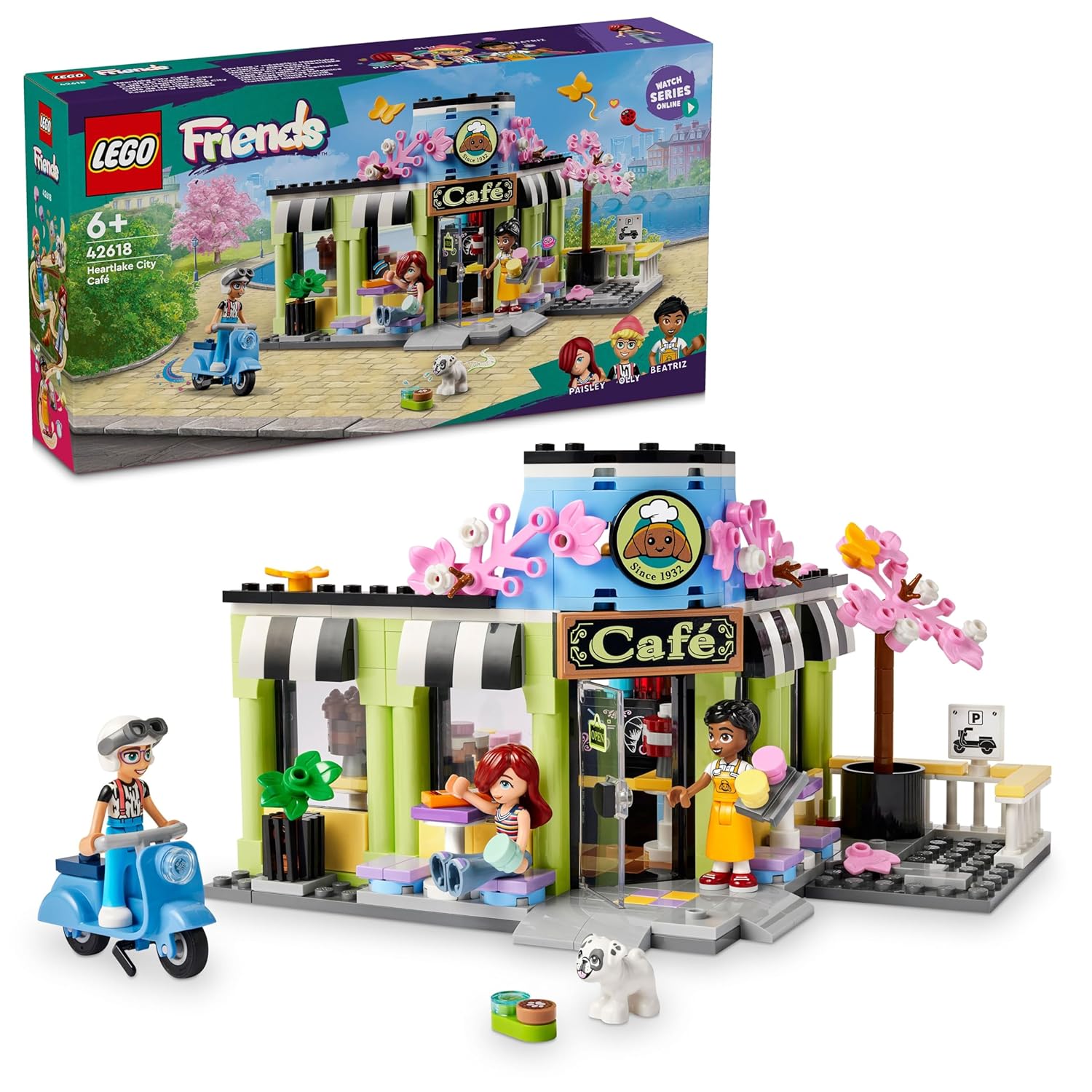 LEGO FRIENDS HEARTLAKE CITY CAFÉ 