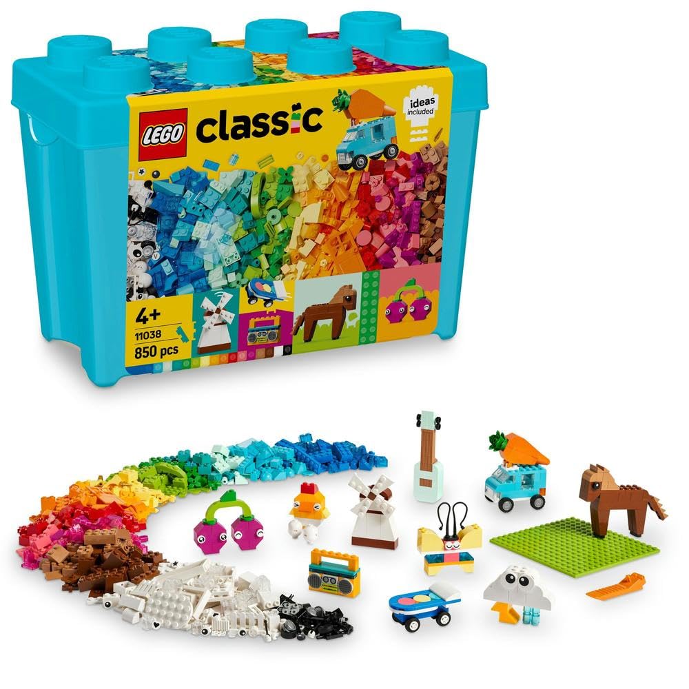 LEGO CLASSIC VIBRANT CREATIVE BRICK BOX TOY SET 11038 BUILDING BLOCK T
