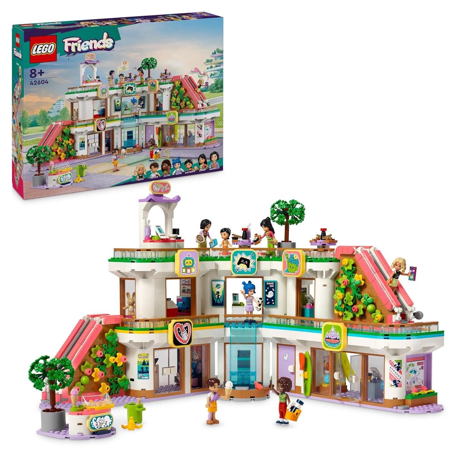 LEGO FRIENDS HEARTLAKE CITY SHOPPING MALL 42604 1237 PIECES