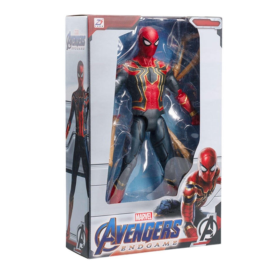 MARVEL IRON SPIDERMAN 14-INCH FIRGURE 