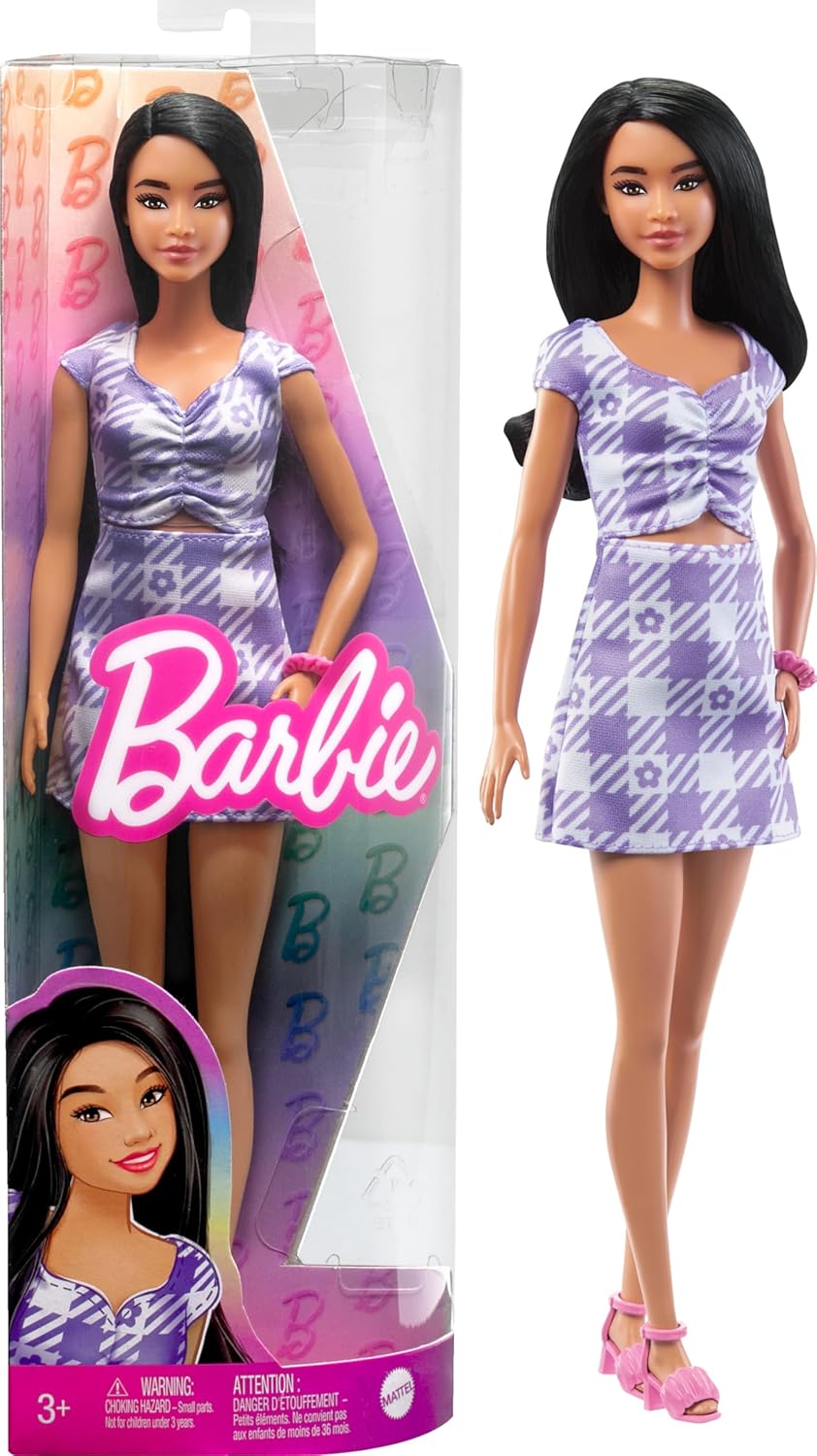 BARBIE FASHIONISTAS DOLL PURPLE