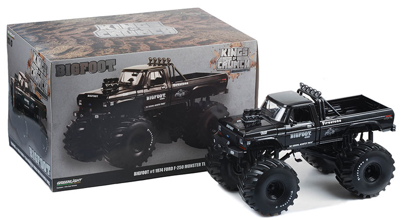 1974 FORD F-250 MONSTER TRUCK WITH 66-INCH TIRES  BLACK BANDIT EDITION