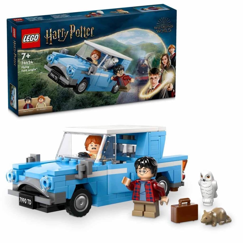 LEGO HARRY POTTER FLYING FORD ANGLIA FANTASY TOY PLAYSET 76424