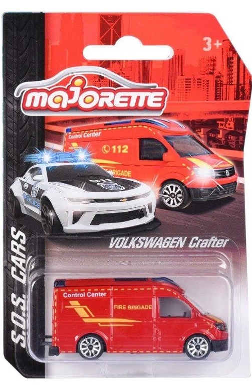 VOLKSWAGEN CRAFTER FIRE BRIGADE RED