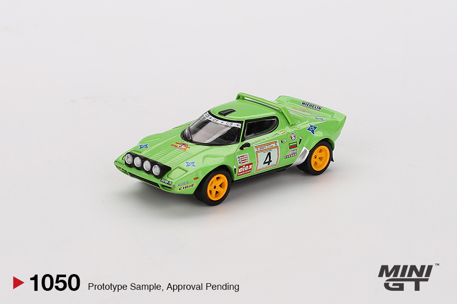MINI GT LANCIA STRATOS HF 4 1979 SPANISH RALLY CHAMPION    