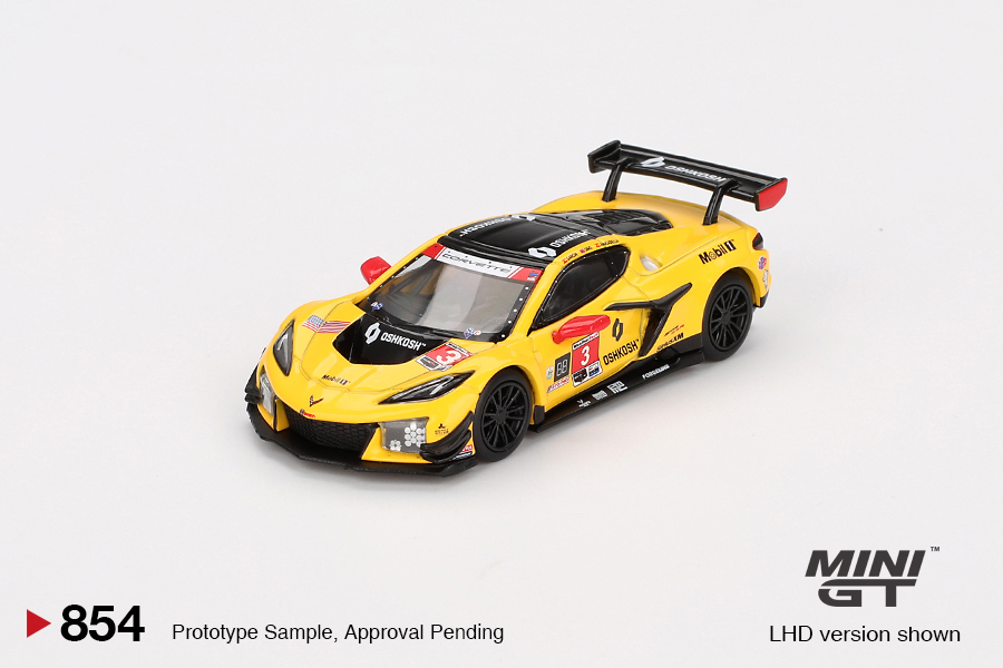 PREORDER MINI GT CHEVROLET CORVETTE Z06 GT3R 3 CORVETTE RACING BY PR
