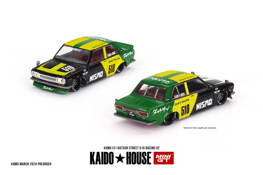PREORDER MINI GT DATSUN STREET 510 RACING V2