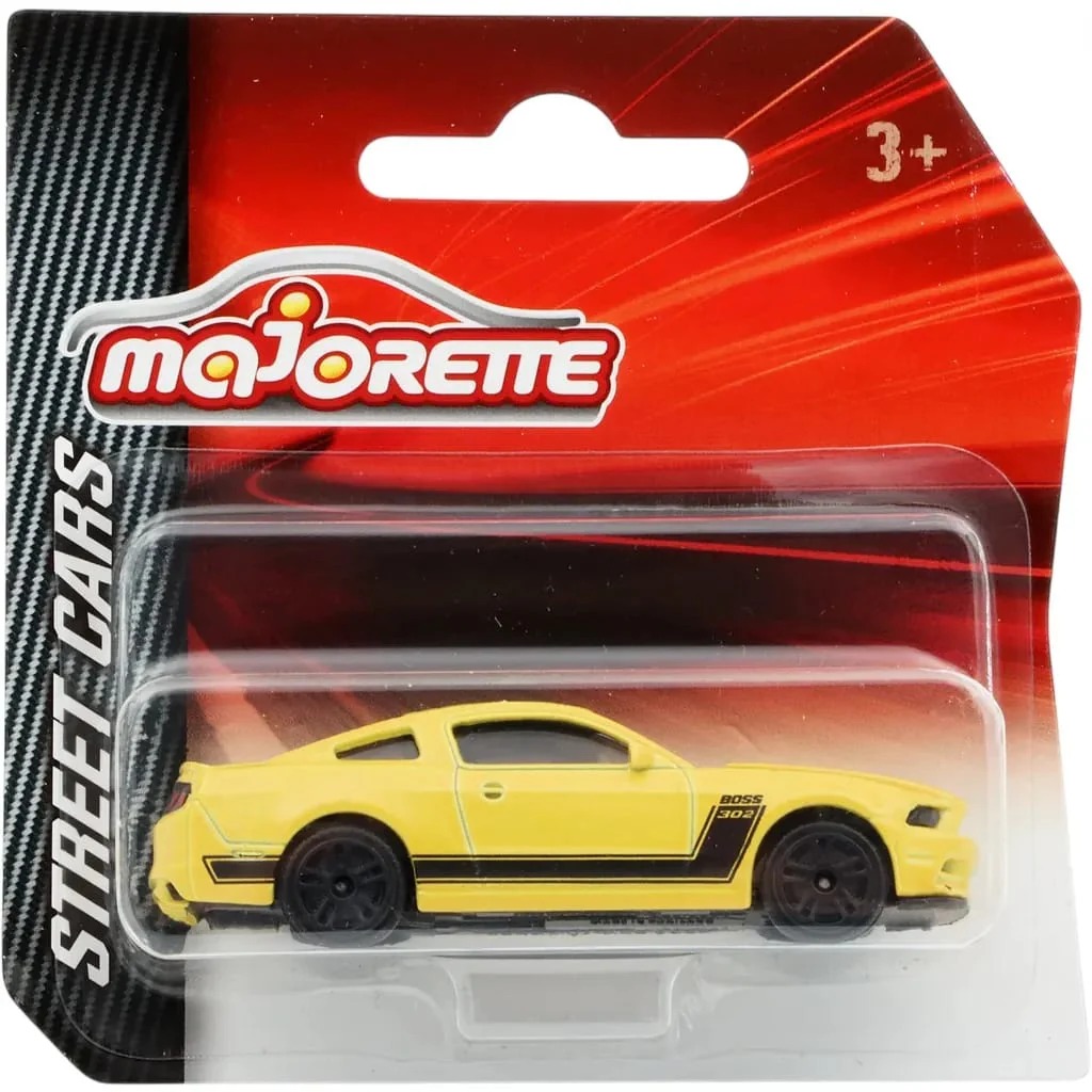 FORD MUSTANG BOSS YELLOW