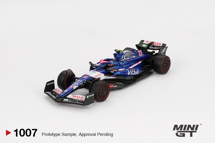 PREORDER MINI GT RB VCARB 01 22 YUKI TSUNODA  2024 F1 2024 BAHRAIN GP