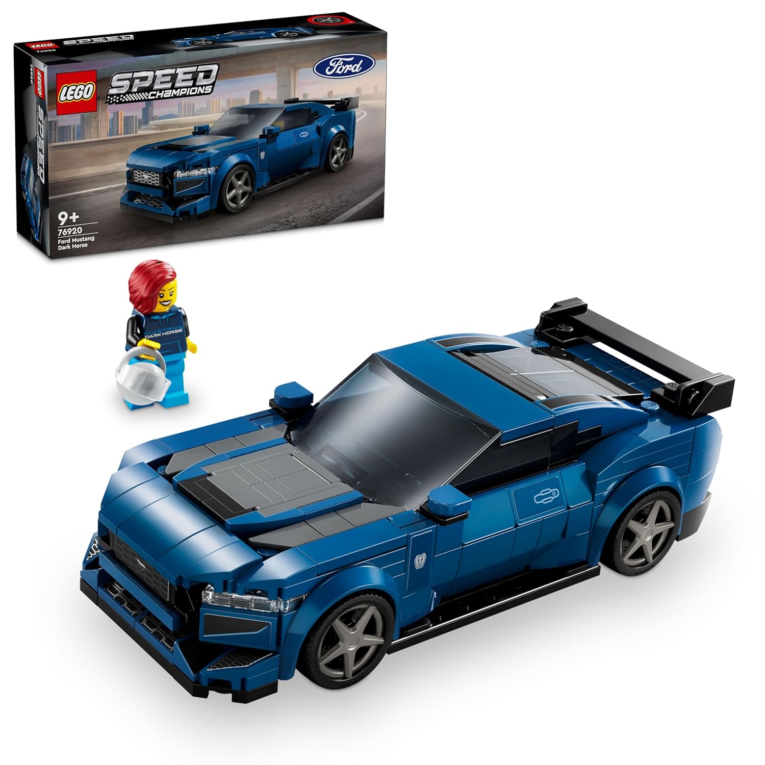 LEGO SPEED CHAMPIONS FORD MUSTANG DARK HORSE SPORTS CAR 