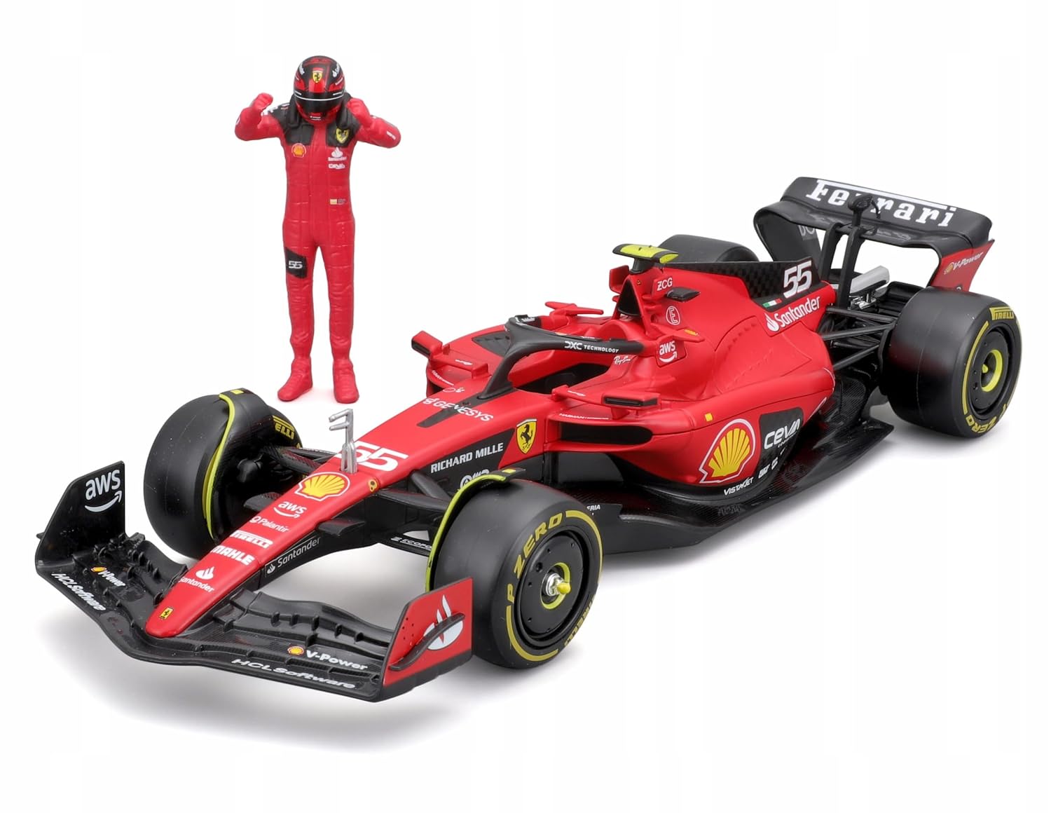 FERRARI SF23 F1 55 FORMULA RACING