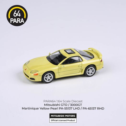 PARA64 MITSUBISHI GTO 3000GT MARTINIQUE YELLOW PEARL