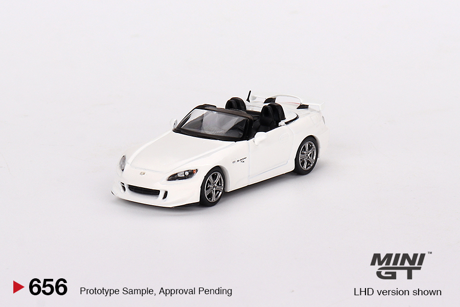 PREORDER MINI GT HONDA S2000 AP2 CR GRAND PRIX WHITE