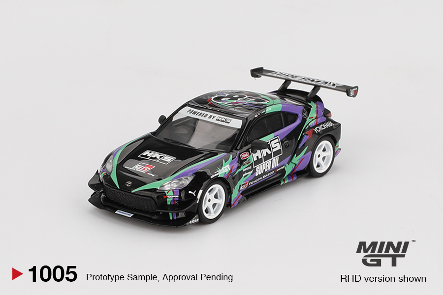 PREORDER MINI GT TOYOTA GR86 HKS TYPE R 2022 TOKYO AUTO SALON