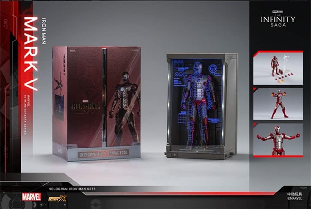 IRON MAN HALL OF ARMOR SET MARK V