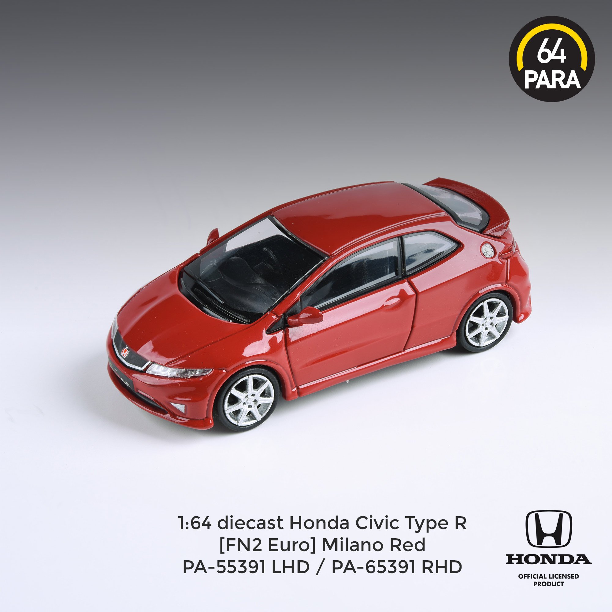 PARA64 HONDA CIVIC TYPE R MILANO RED FN2 EURO