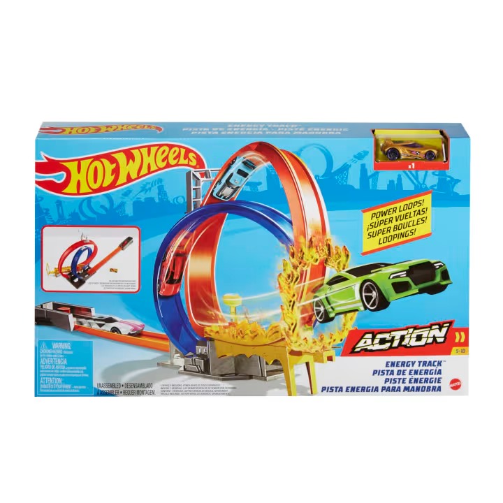 HOT WHEELS ENERGY TRACK TRACK SET GND92