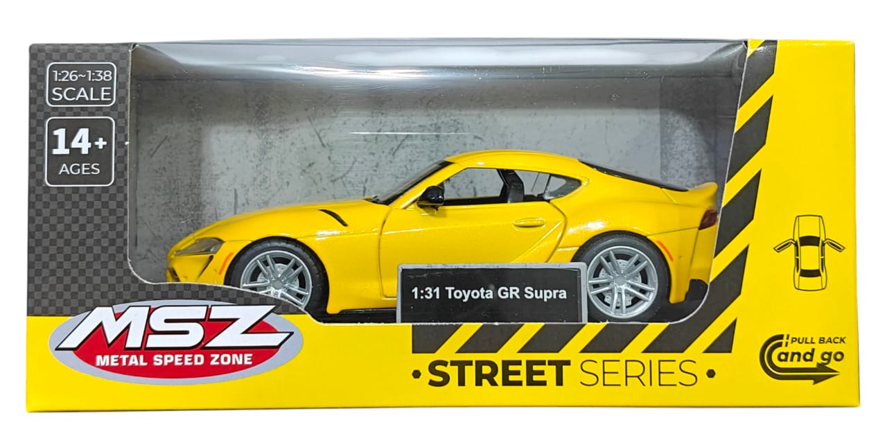TOYOTA GR SUPRA YELLOW