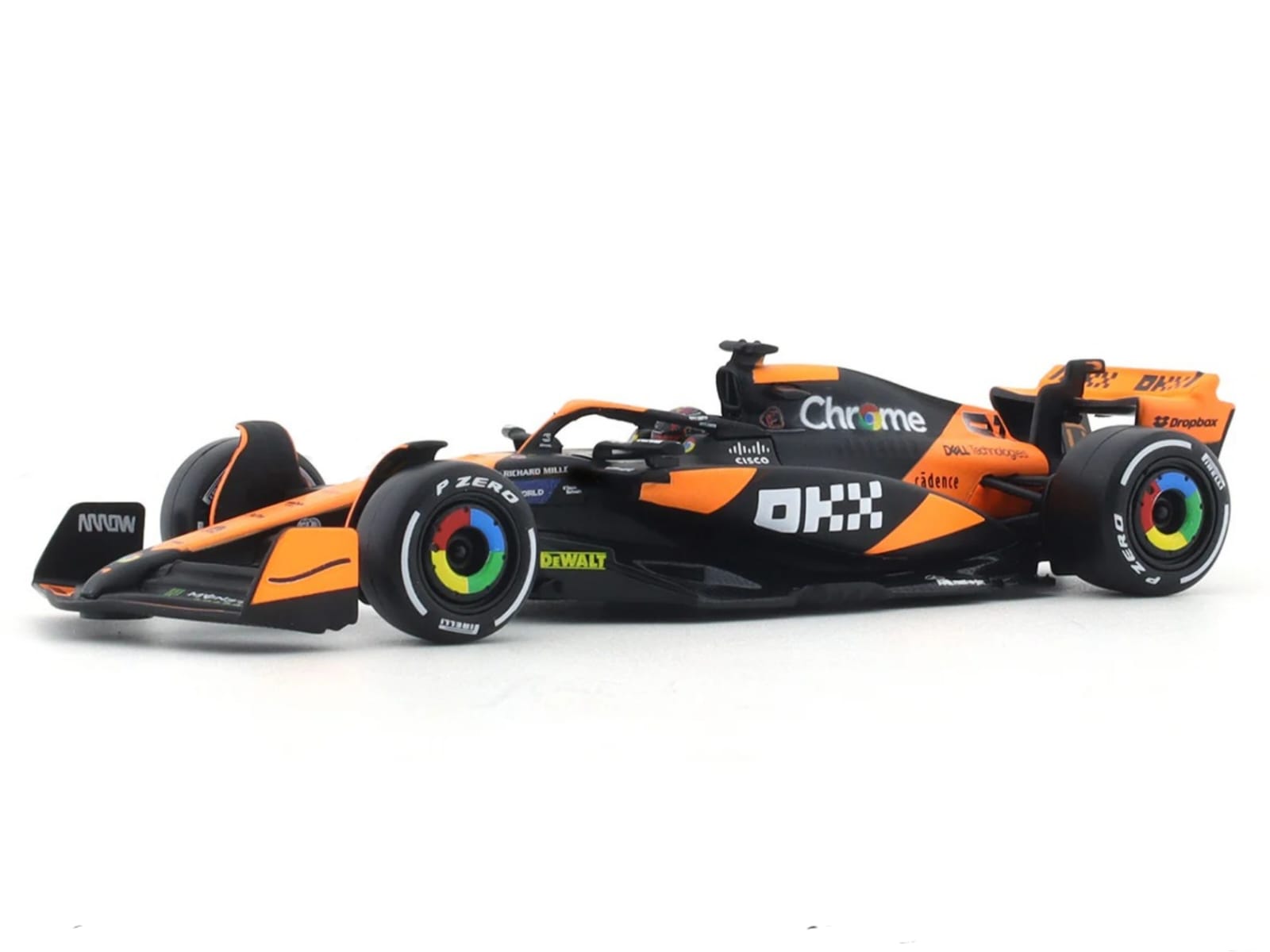 MCLAREN F1 TEAM MCL38 OSCAR PIASTRI NO 81 ORANGE 