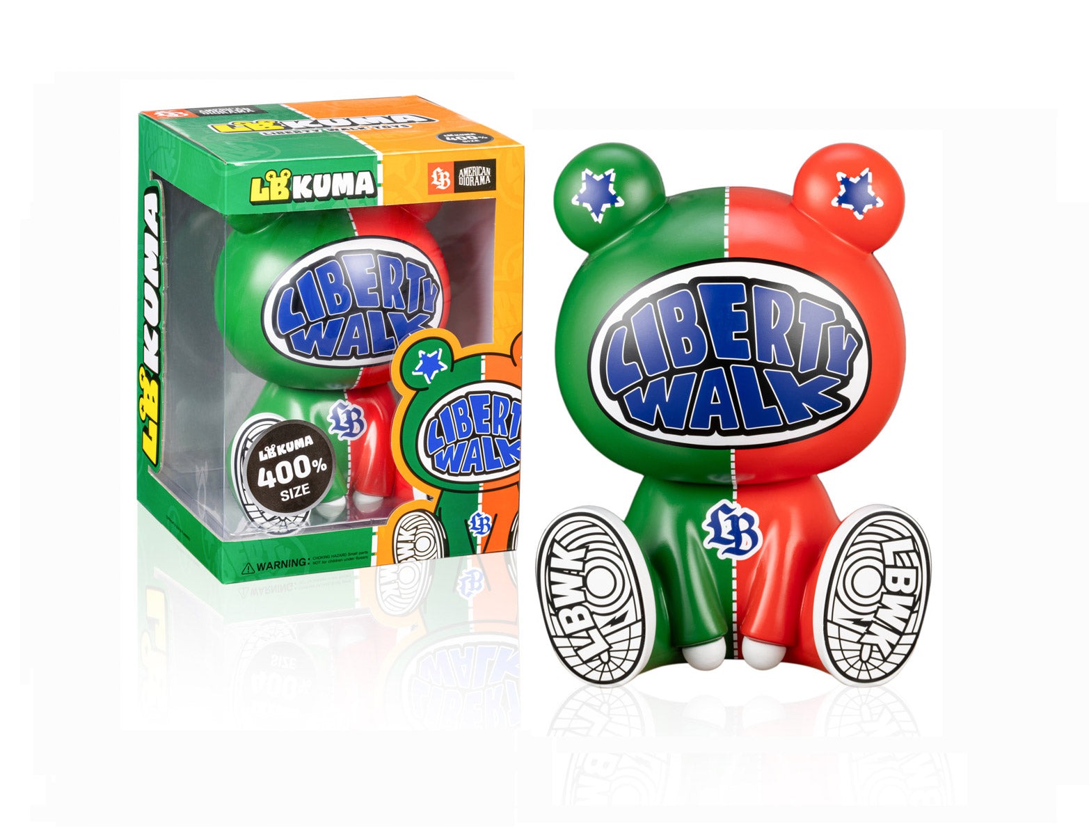 AMERICAN DIORAMA LIBERTY WALK LB KUMA 400  28CM